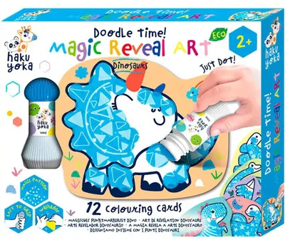 Obrázok produktu pre Avenir, bodky, zábava, magické odhalenia, umenie, dinosaury. Jedna univerzálna veľkosť