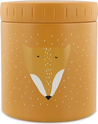 Image de Trixie Thermos Lunchpot pour enfants - 500 ml - Mr. Fox - Acier inoxydable orange