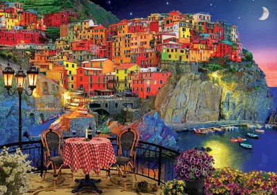 Zdjęcie produktu dla ART PUZZLE Puzzle Cinque Terre, Włochy 1500 Teile
