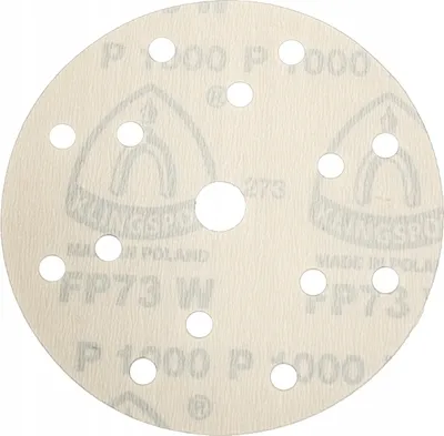 Zdjęcie produktu dla Papier Ścierny Krążek Z Folii 150Mm Otwory P120