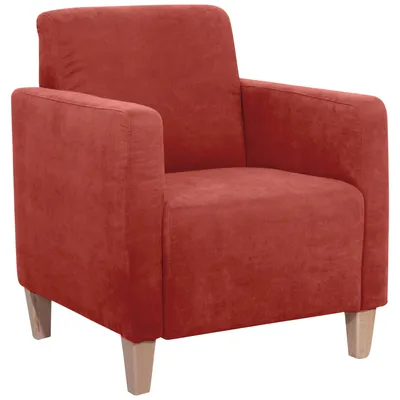 Produktbild von Max Winzer Sessel Milla - Velourstoff terracotta - Maße: 71 x 70 x 81 cm