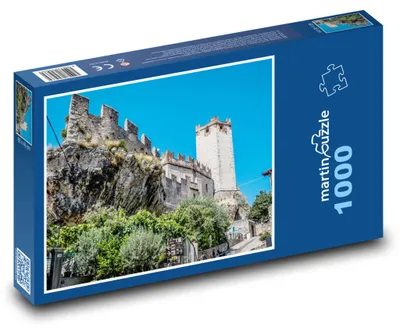 Zdjęcie produktu dla Puzzle 1000 Zamek Malcesine - martinpuzzle