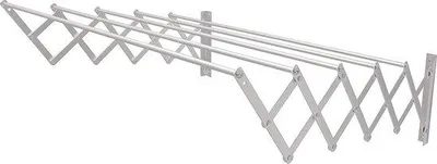 Produktbild von Famanu Wäschetrockenständer Universell – Klappbar für Badezimmer, Garten, Schlafzimmer, Balkon – 80 x 14 x 3 cm
