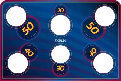 Obrázek produktu pro Neo-Sport 1474 Cílová plachta do branky 180 x 120 cm, modrá
