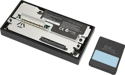 Obrázek produktu pro Adaptér HDD s rozhraním SATA pro PS 2 Sada síťového adaptéru a FMCB verze 1.953 Paměťová karta 64 MB Free McBoot