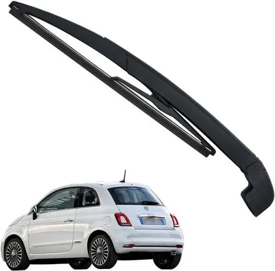 Zdjęcie produktu dla FIAT 500 Wycieraczka tylnej szyby, czarna, zamienny ramion wycieraczki do modeli z lat 2007–2011