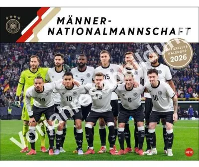 Produktbild von DFB Männer Posterkalender 2027