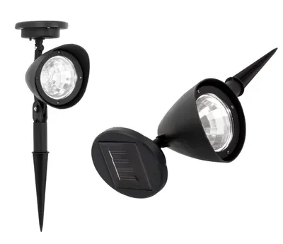 Obrázok produktu pre APT Záhradný solárny LED reflektor s 3 LED diódami 1 ks