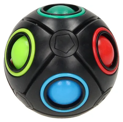 Image de Balle puzzle magique, noire
