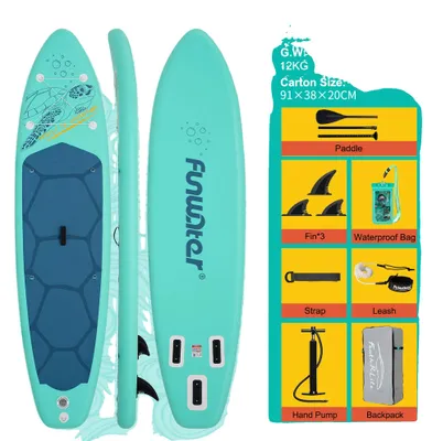 Produktbild von Aufblasbares Paddle Board, leicht, rutschfeste Deck, SUPFW58A