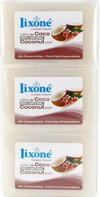 Image de LIXONE Savon 100% naturel 3 x 125g
