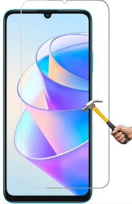 Produktbild von ino Schutzglas kompatibel mit Honor X7a / Honor X7 Panzer Panzerglas Displayschutzglas Harte Schutz Schutz 9H Härte Displayglas