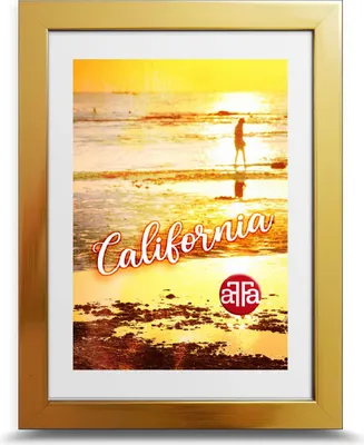 Immagine prodotto di CorniciFactory Bilderrahmen California Gold 30x40 cm Acrylglas