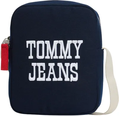Produktbild von Tommy Jeans Herren Crossbody Bag Tasche Bold Varsity Reporter mit großem Logo, B