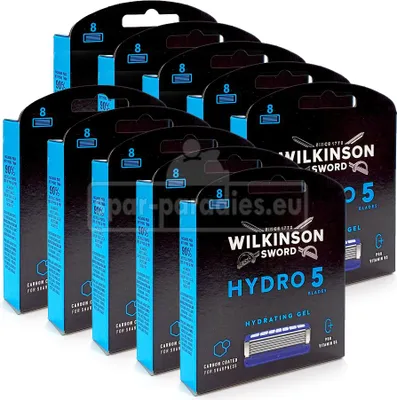 Immagine prodotto di Lamette Wilkinson Hydro 5 Hydrating Gel, confezione da 8 x 10