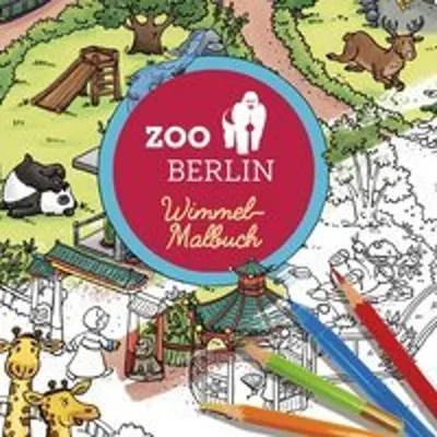 Obrázek produktu pro Omalovánky Zoo Berlín