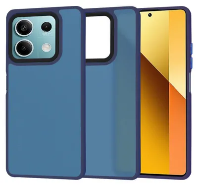 Produktbild von Techsuit HaloFrost Back Cover Hülle für Xiaomi Redmi Note 13 5G - Dunkelblau