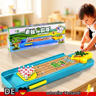 Produktbild von Mini Bowling Spielzeug Tischspiel Indoor Kinder Eltern