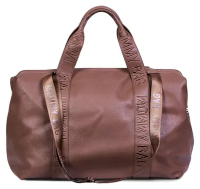 Obrázek produktu pro Taška Mommy Bag Signature z tmavé hnědé kůže, značka Childhome