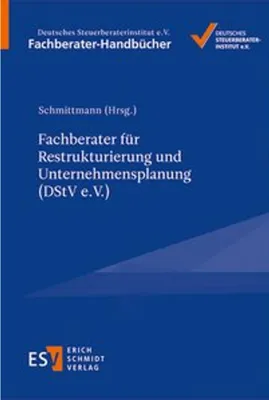 Obrázek produktu pro Fachberater für Restrukturierung und Unternehmensplanung (DStV e.V.)