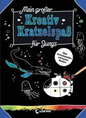 Obrázok produktu pre Mein großer Kreativ-Kratzelspaß: Für Jungs