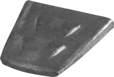 Image de Coin KOVO, pour manche, 18 mm, Fer, petit, forgé, trempé 50 pièces