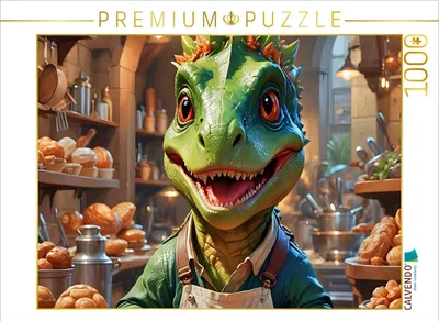 Produktbild von CALVENDO Puzzle Bäckermeister | 1000 Teile Lege-Größe 64x48cm Foto-Puzzle für glückliche Stunden