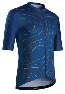 Produktbild von GIST Fahrrad-Trikot PEAK, blau
