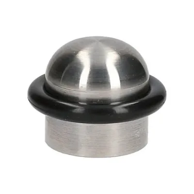 Zdjęcie produktu dla Odbojnik do drzwi, Ø 33 x 30 mm, stal nierdzewna