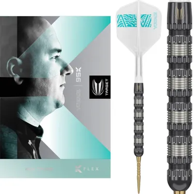 Immagine prodotto di Bersaglio Rob Cross 95K Swiss Point 95% - Freccette in acciaio