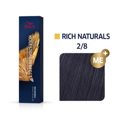 Produktbild von Wella Professionals Koleston Perfect Me+ Rich Naturals Professionelle permanente Haarfarbe 2/8 60 ml