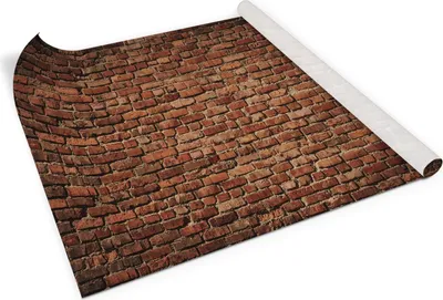 Produktbild von Alte rote ziegel– Möbelfolie selbstklebend – PVC Klebefolie für Möbel – Küche – Schränke – Möbelrenovierungsfolie – Möbeldekorfolie – 100x50 cm
