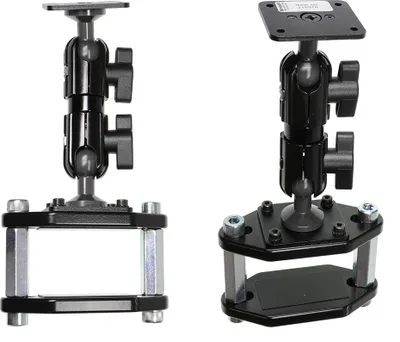 Produktbild von Brodit Pedestal Mount 215978 Sockelhalterung für Gabelstapler - Arretierung: Flügelmutter