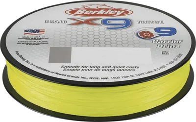Produktbild von Berkley Schnur X9 Farbe Chartreuse 150m ø 0,20mm