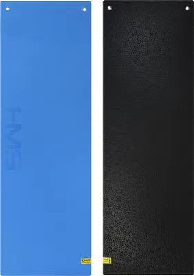 Produktbild von Fitnessmatte, Blau-Schwarz, Rutschfest, 6mm dick