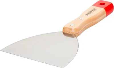 Image de Spatule Strend Pro S0008, 125 mm, acier, manche en bois