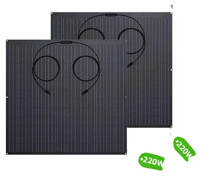 Obrázek produktu pro Solární panel, flexibilní design, vysoká účinnost, 240 W