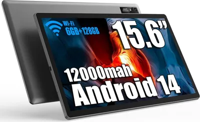 Tablet mit einem großen IPS-Display HD von 1920 x 1080, 6 GB/128 GB, WiFi und Akku von 12000 mAh – ideal für Produktivität, Unterhaltung und Bildung