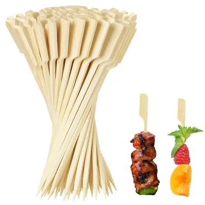 200 Holzspieße für Fingerfood, 9 cm, biologisch abbaubar