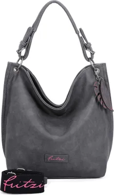 Immagine prodotto di Fritzi aus Preußen borsa shopper borsa a tracolla Eco Fritzi01 Hobo Anthrazit antracite