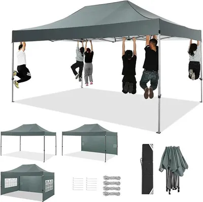 Obrázok produktu pre Pavilon, nepremokavý, odolný, tmavošedý