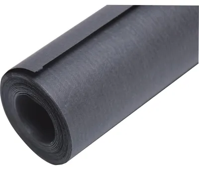 Produktbild von Clairefontaine 195729C, Geschenkpapier, Schwarz, Einfarbig, Papier, 65 g/m², 10 m