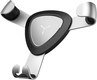 Obrázek produktu pro Držák mobilního telefonu do auta Iron Claw Univerzální držák do auta s ventilací do auta pro chytré telefony 4-6" stříbrný pro Samsung Galaxy S9 S9 Plus S8 S8 Plus S6 S5 Android , iOS Apple iPhone 7 , 8 , X , XS , Huawei Mate 20 , LG , HTC , Medion , Sony , Nokia , Alcatel a další