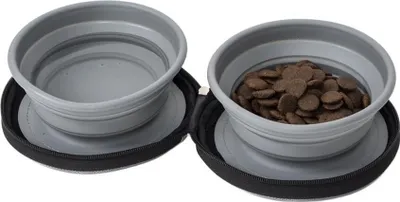 Immagine prodotto di Ciotola per cani Camp4 LUCY con 2 ciotole pieghevoli in silicone