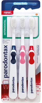 Immagine prodotto di Parodontax - Extra soft soft toothbrush Interdental Extra Soft 3 pcs