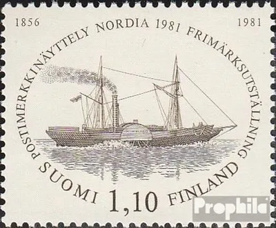 Produktbild von Briefmarken Finnland 1981 Mi 880 (kompl.Ausg.) postfrisch NORDIA 81