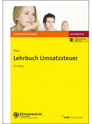 Produktbild von Lehrbuch Umsatzsteuer