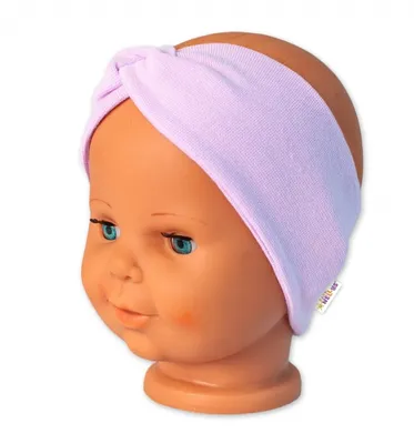 Immagine prodotto di Baby Nellys Fascia in cotone a doppio strato, lilla