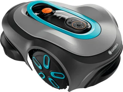 Produktbild von Mähroboter smart SILENO max 1.200m² (grau/türkis, Li-Ionen Akku, LONA-Technologie)