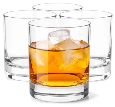 Image de Lot de 4 verres à whisky Glasmark KROSNO, 310 ml, transparents